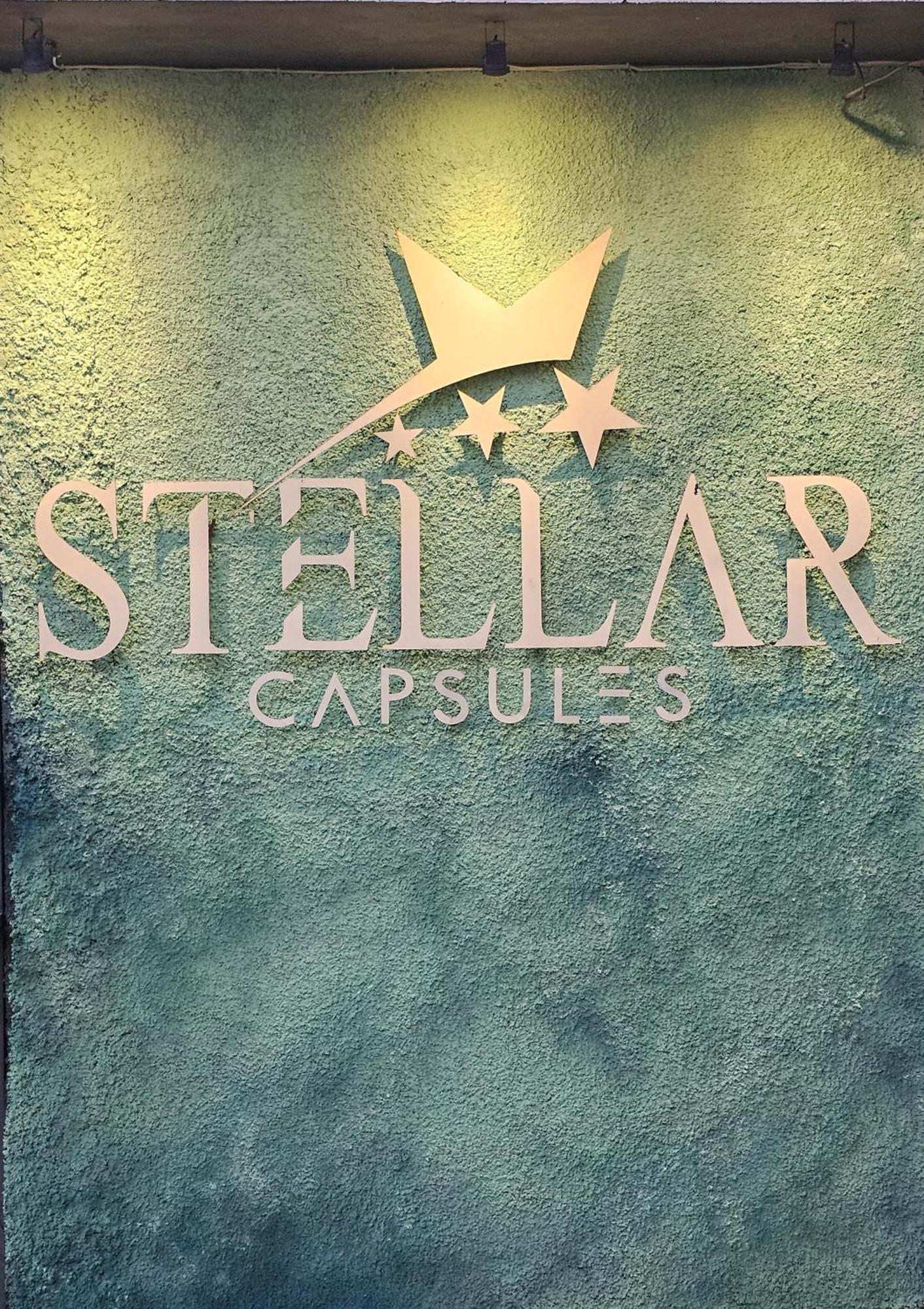 Stellar Capsules Hostel Seminyak  Bagian luar foto Stellar Capsules logo