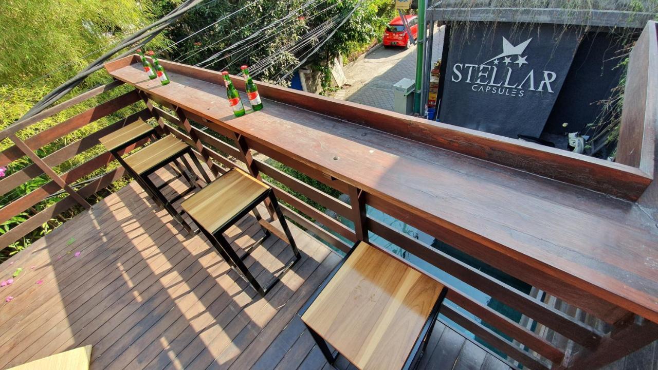 Stellar Capsules Hostel Seminyak  Bagian luar foto Stellar Capsules